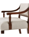Theodore Alexander Sheraton's Satinwood Armchair, Set of 2
