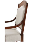 Theodore Alexander Sheraton's Satinwood Armchair, Set of 2