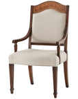 Theodore Alexander Sheraton's Satinwood Armchair, Set of 2