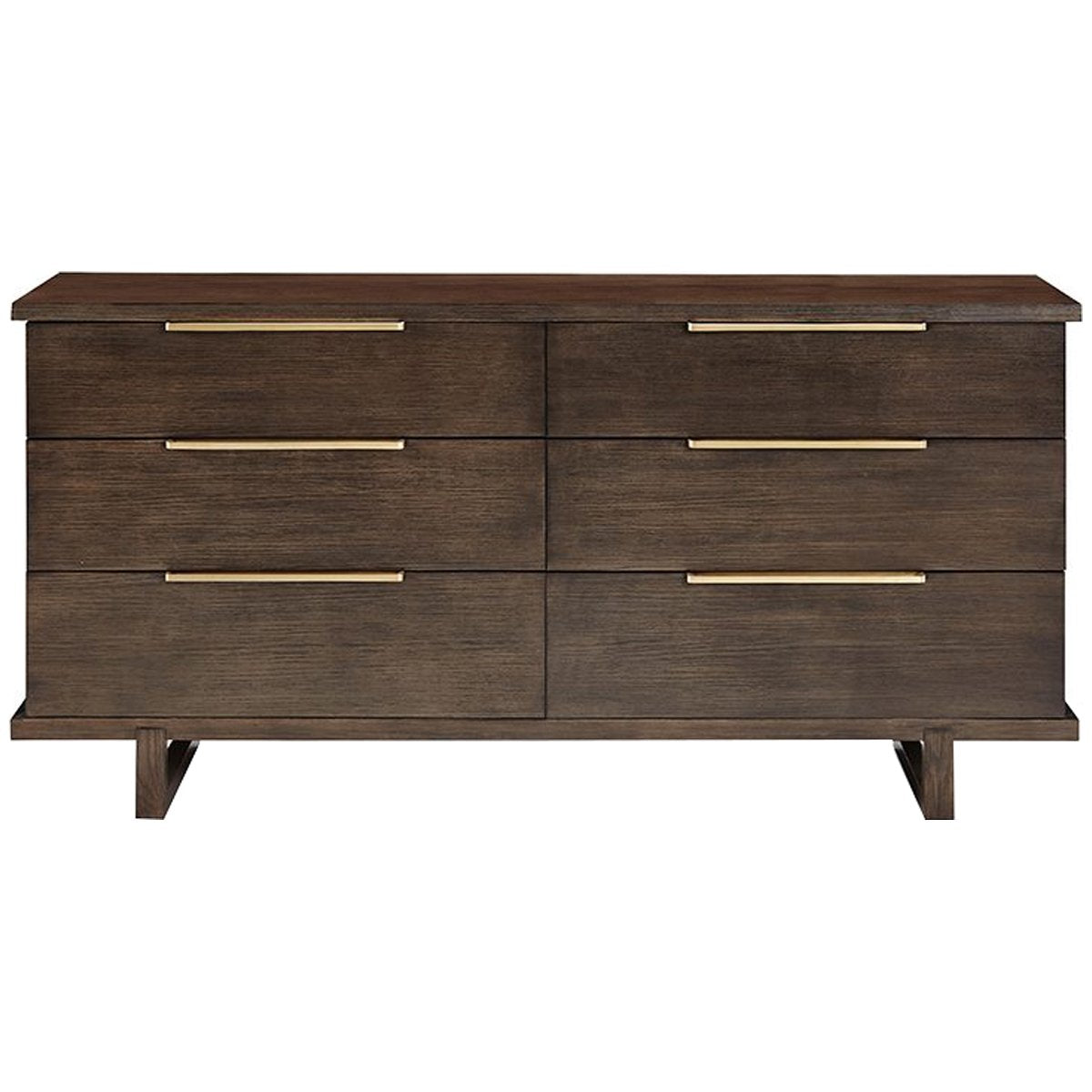 Hickory White Modern Retreat Vista Cinder Dresser
