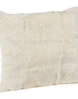 Interlude Home Goat Skin Square Pillow