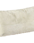 Interlude Home Goat Skin Bolster Pillow