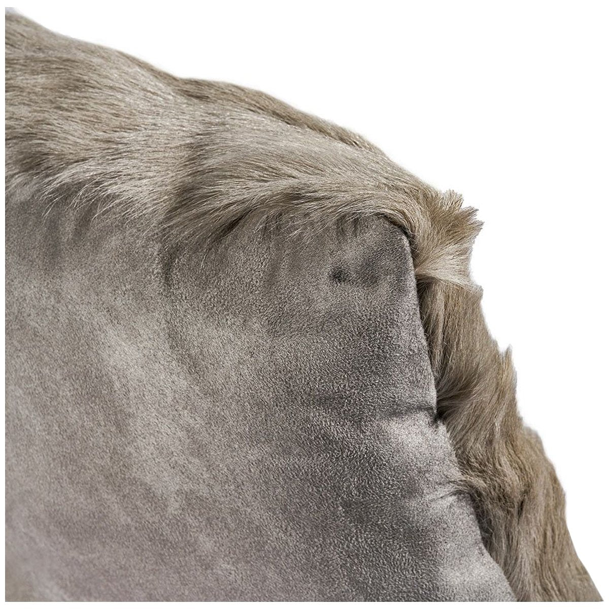 Interlude Home Goat Skin Bolster Pillow