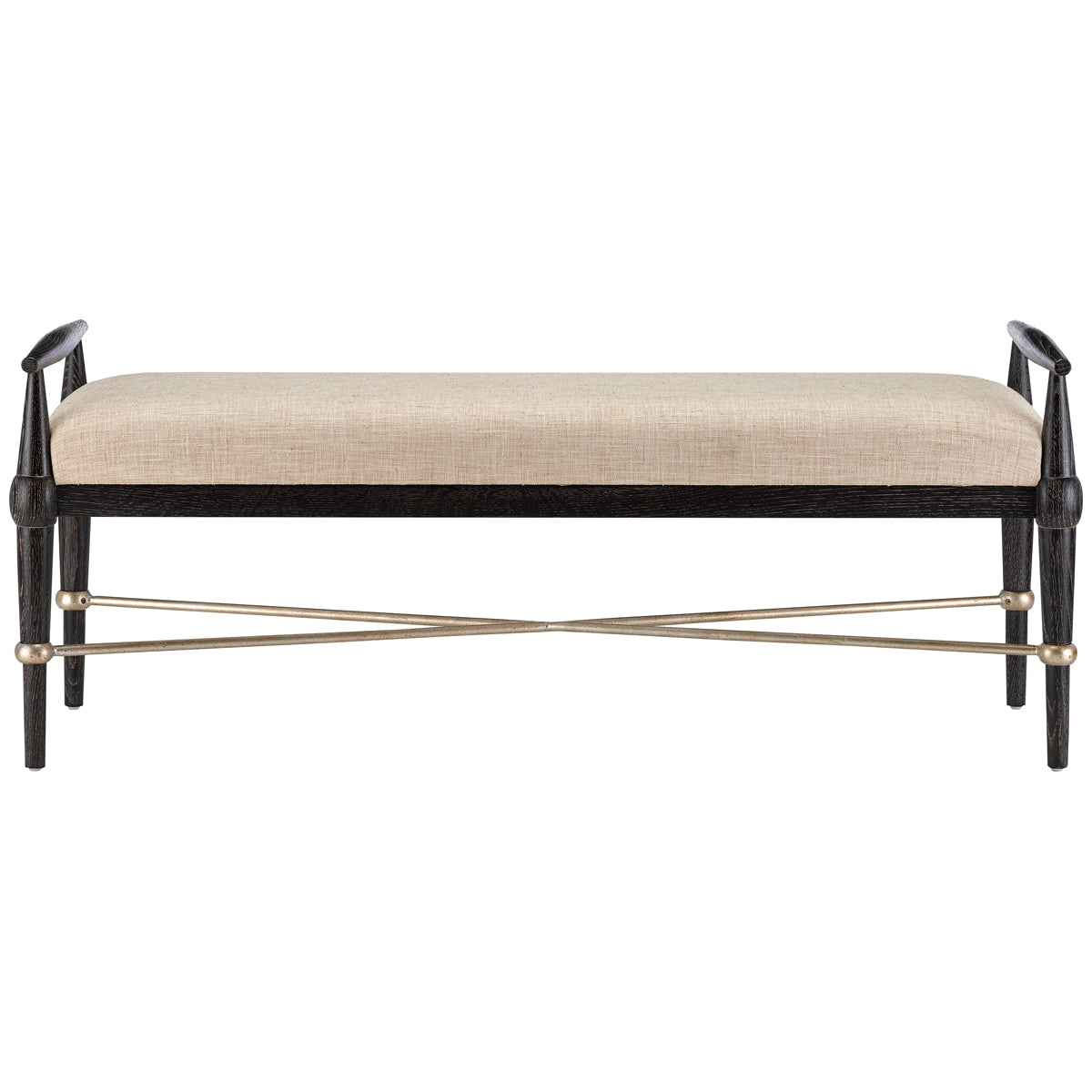 Currey and Company Perrin Bench