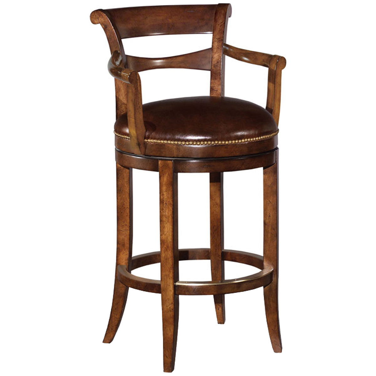 Woodbridge Furniture Oakmont Swivel Bar Stool – benjamin-rugs-store