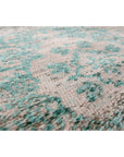 Louis de Poortere Fading World Medaillon 8259 Jade Oyster Rug