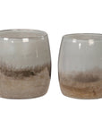 Uttermost Tinley Blown Glass Bowls, 2-Piece Set
