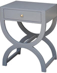 Worlds Away One Drawer Side Table
