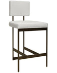 Worlds Away Modern Counter Stool