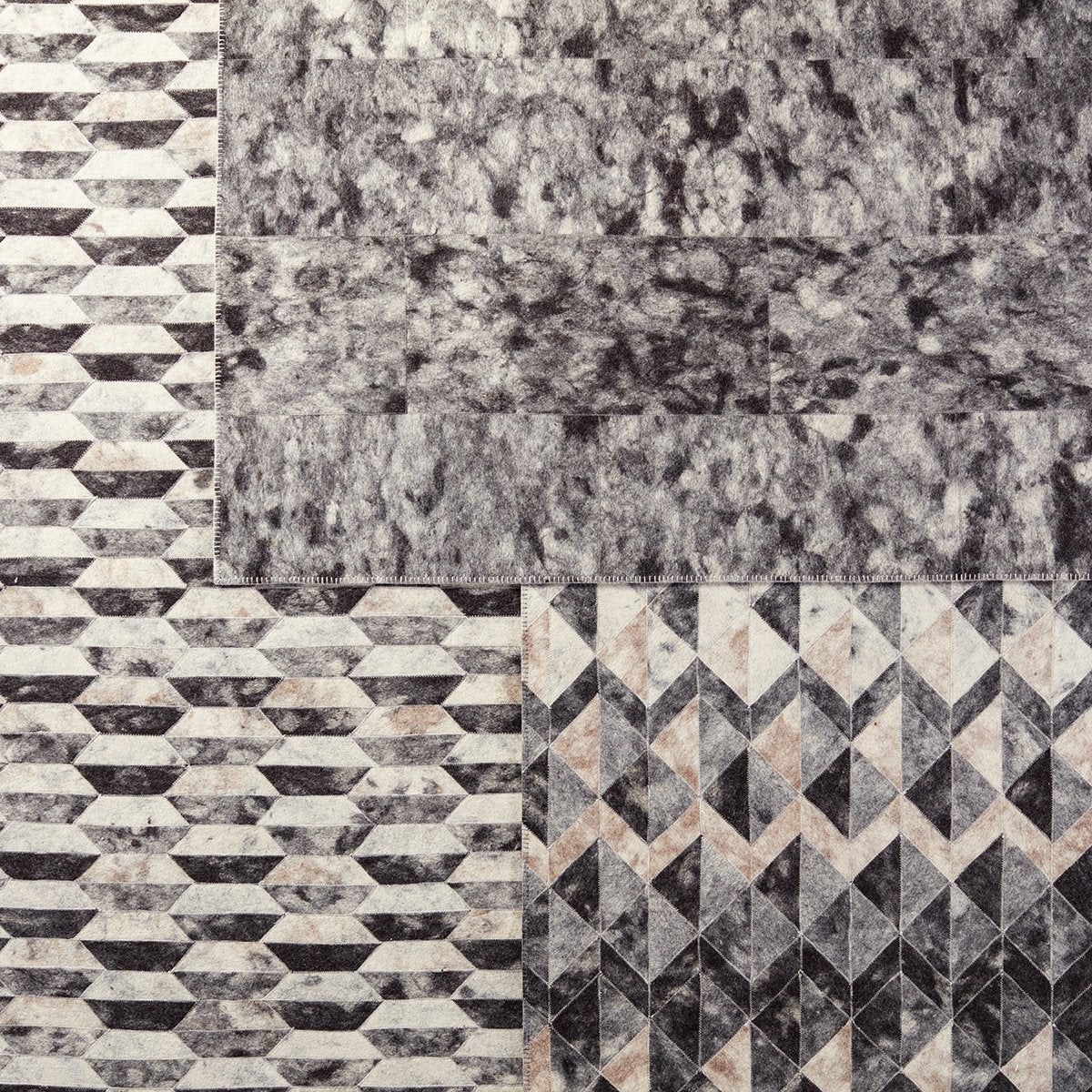 Jaipur Borderland Catarina Animal Gray Black BLD01 Rug