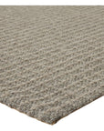 Jaipur Bombay Tane Solid Trellis Gray BOB08 Rug