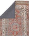 Jaipur Boheme Palazza Medallion Tribal Gray Orange BOH10 Rug