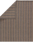 Jaipur Brontide Madaket Stripes Taupe Gray BRO01 Rug