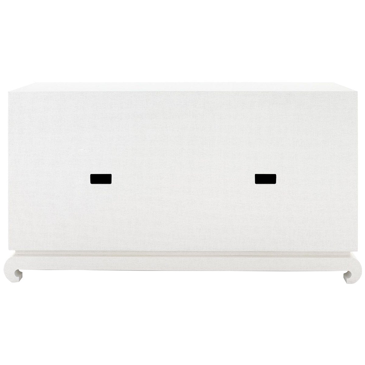 Villa &amp; House Meredith 4-Door Cabinet - White