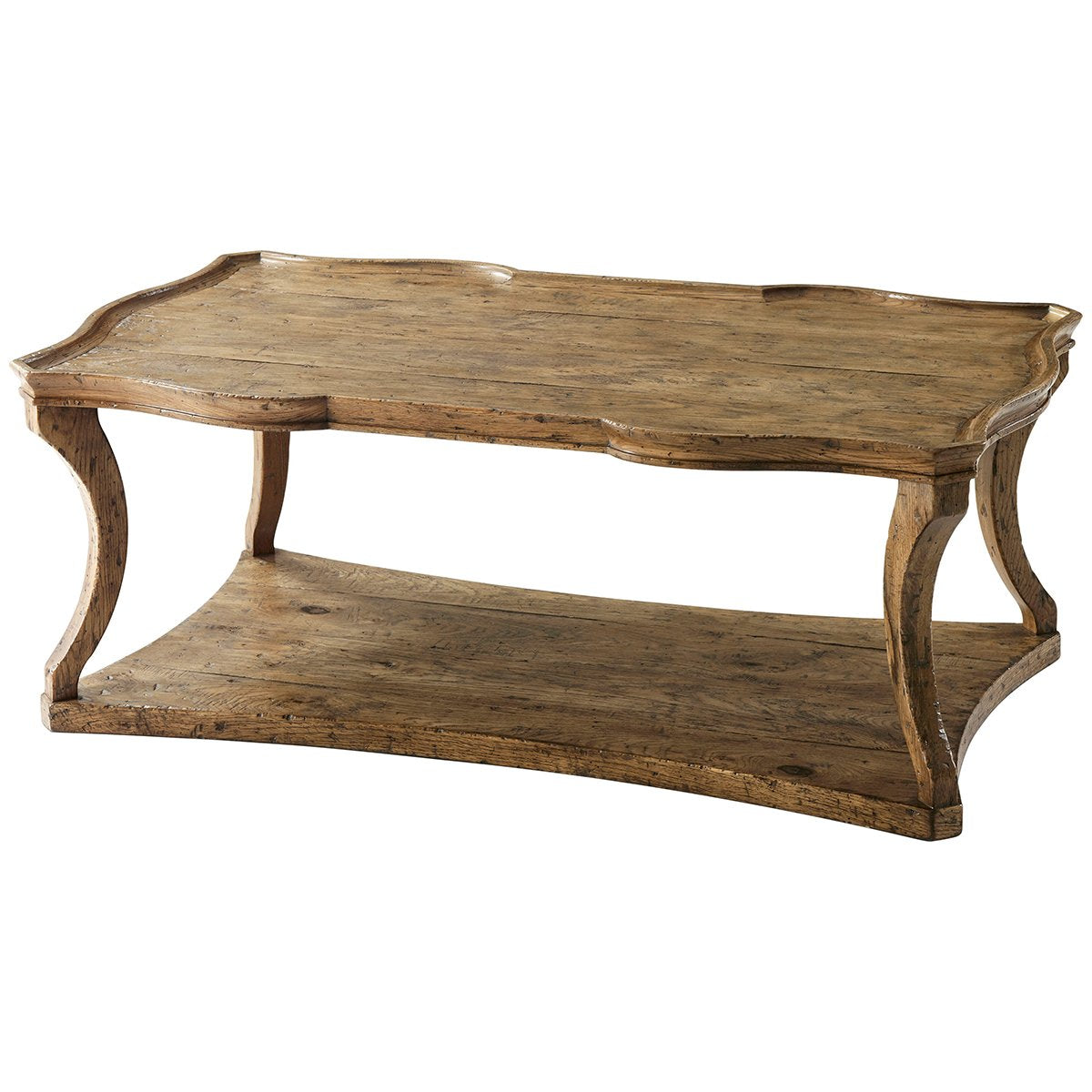 Theodore Alexander Ennis Serpentine Cocktail Table