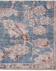 Jaipur Chateau Bardia Oriental Damask Blue Light Pink CHT07 Rug