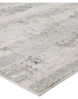 Jaipur Cirque Jaspal Tribal Abstract Gray White CIQ35 Rug