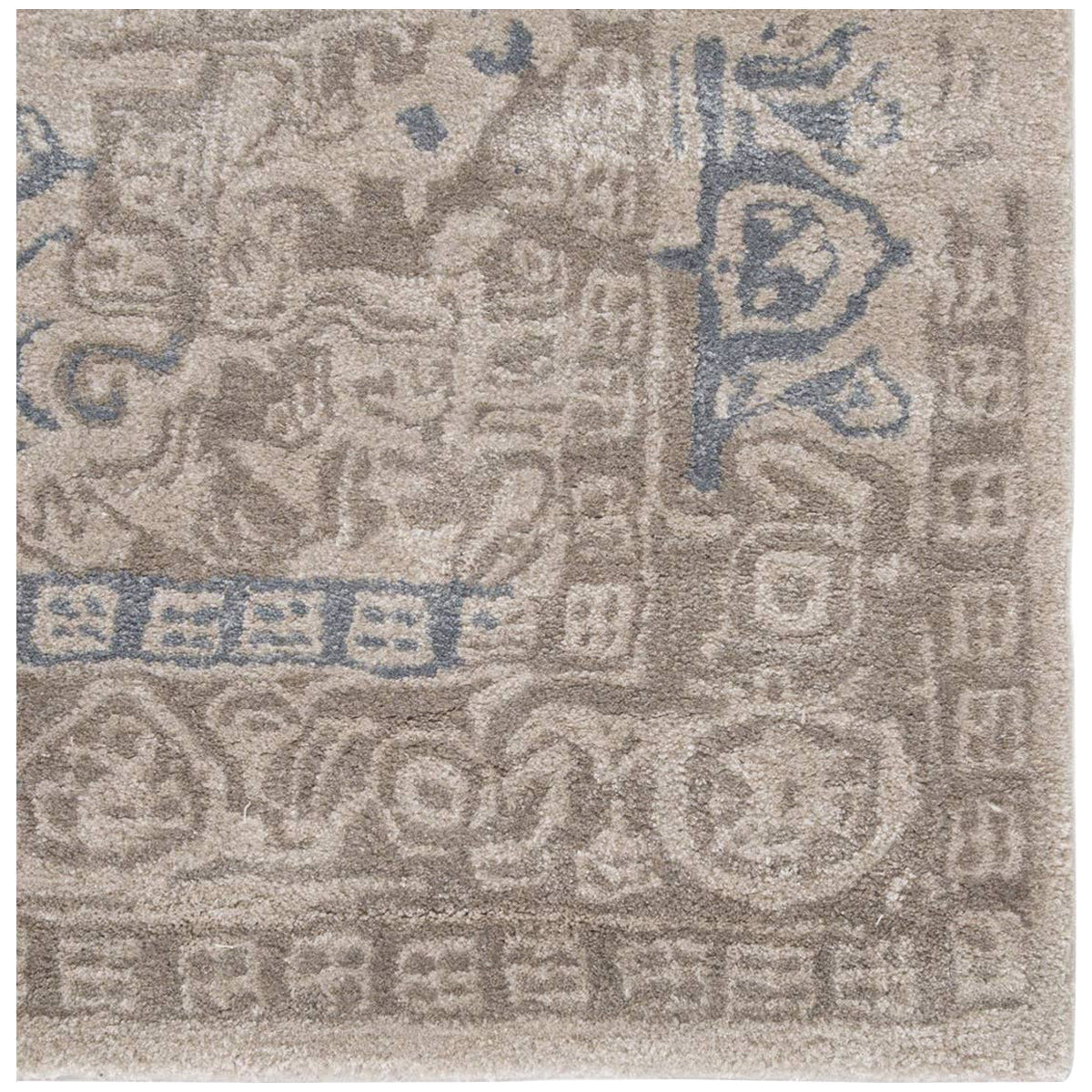 Jaipur Citrine Bronde Medallion CIT04 Gray/Light Blue Area Rug