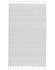 Jaipur Coronado Encanto Solid White Light Gray CND02 Rug