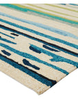 Jaipur Colours Sketchy Lines Blue/White CO19 Area Rug