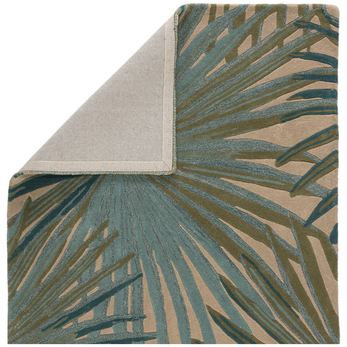 Jaipur Coastal Seaside Palmetto Rug