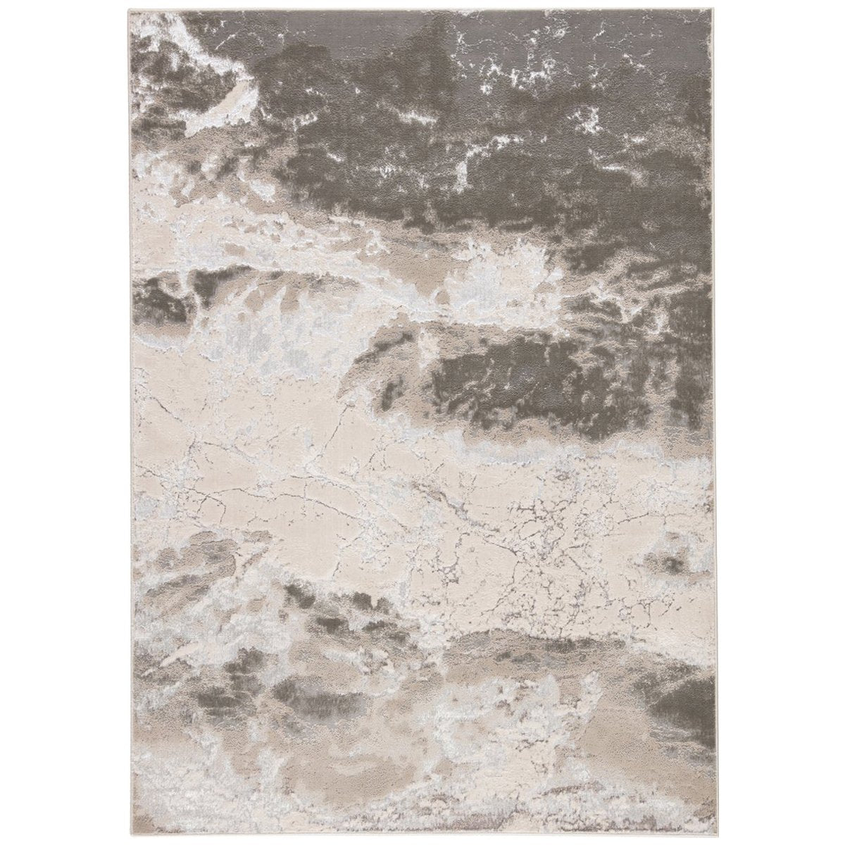 Jaipur Catalyst Cisco Abstract Gray CTY04 Rug