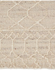 Jaipur Emblem Celia Geometric Stripes Cream Gray EMB02 Rug