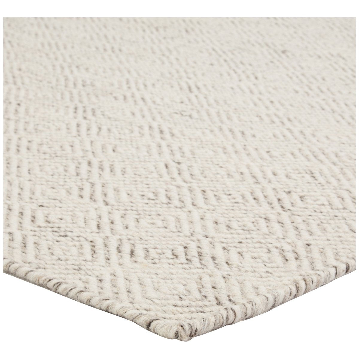 Jaipur Enclave Bramble Trellis Geometric Ivory Gray ENC03 Rug