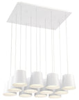 Eurofase DESIGNWL2017 Borto 12-Light Led Chandelier