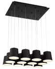 Eurofase DESIGNWL2017 Borto 12-Light Led Chandelier
