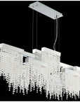 Eurofase DESIGNWL2017 Rossi 10-Light Linear Led Chandelier