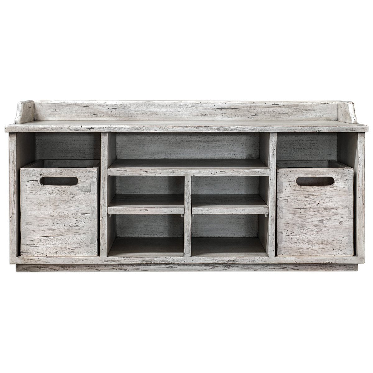 Uttermost Ardusin White Hobby Bench