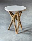 Uttermost Marnie Limestone Side Table