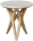 Uttermost Marnie Limestone Side Table