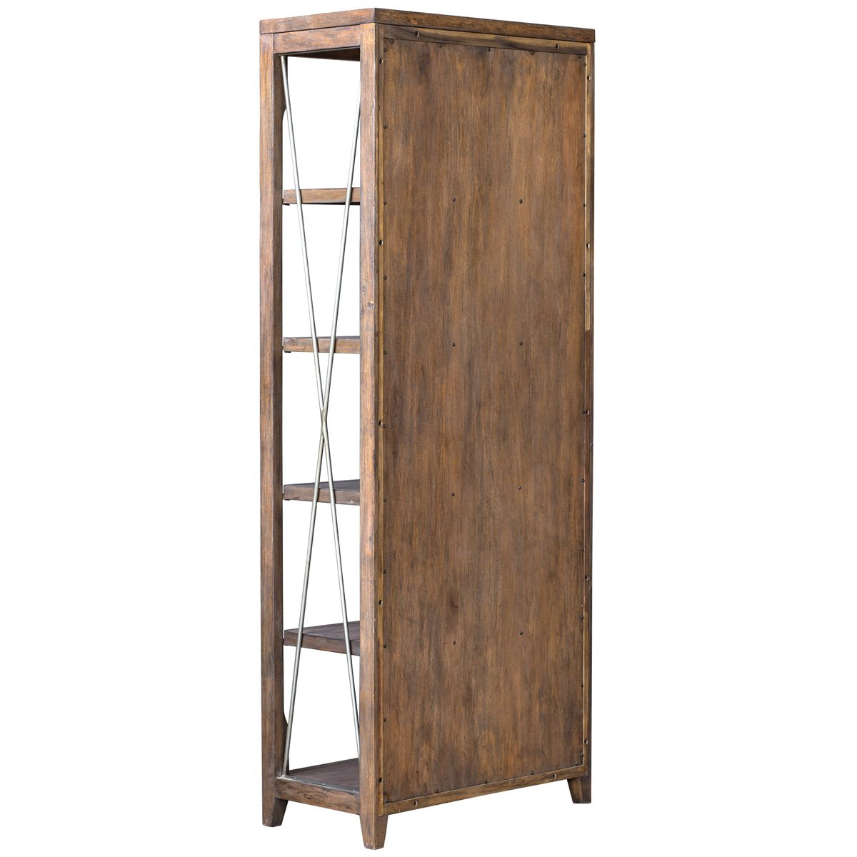 Uttermost Delancey Weathered Oak Etagere