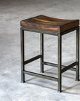 Uttermost Beck Wood Counter Stool