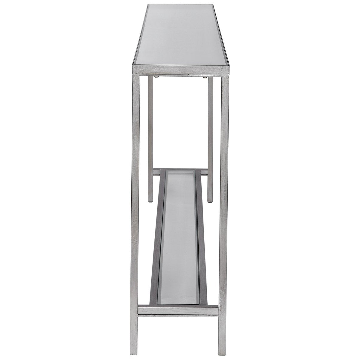 Uttermost Hayley Silver Console Table