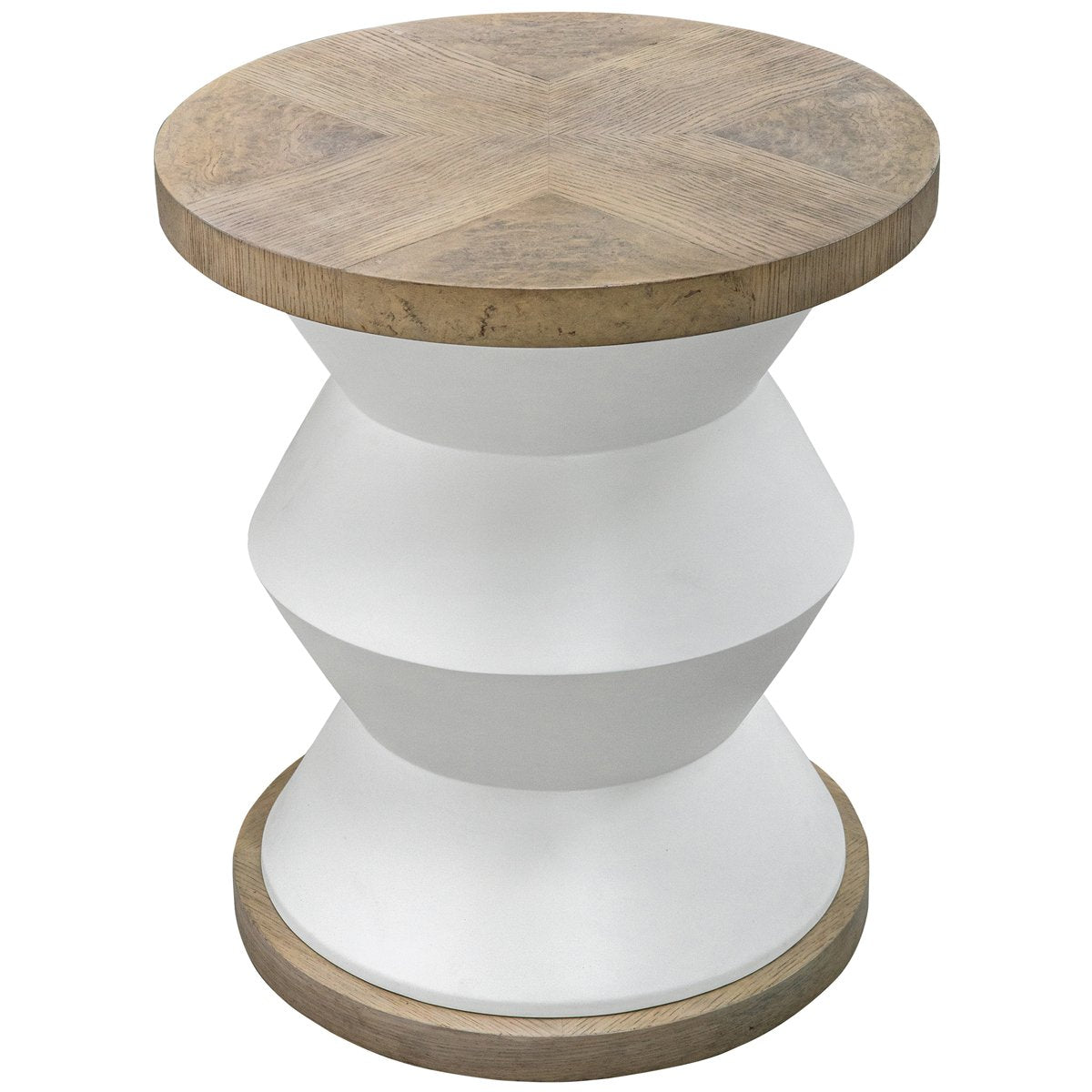 Uttermost Spool Geometric Side Table