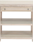 Worlds Away Garbo 1-Drawer Side Table