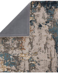 Jaipur Genesis Segall Abstract Dark Blue Gray GES42 Rug