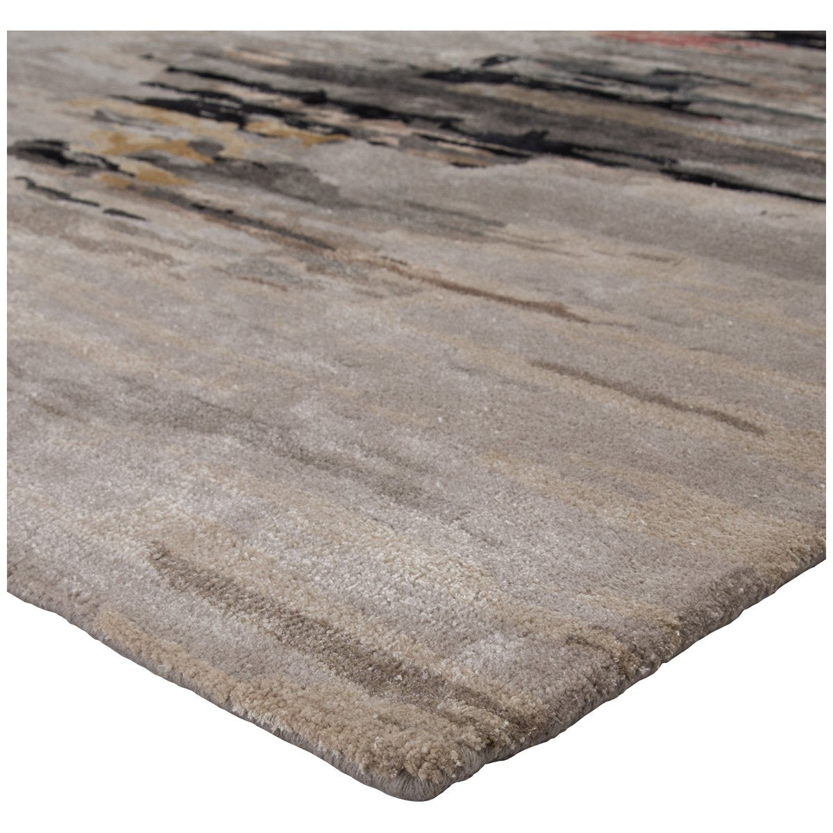 Jaipur Genesis Ryenn Abstract Gray Black GES47 Rug