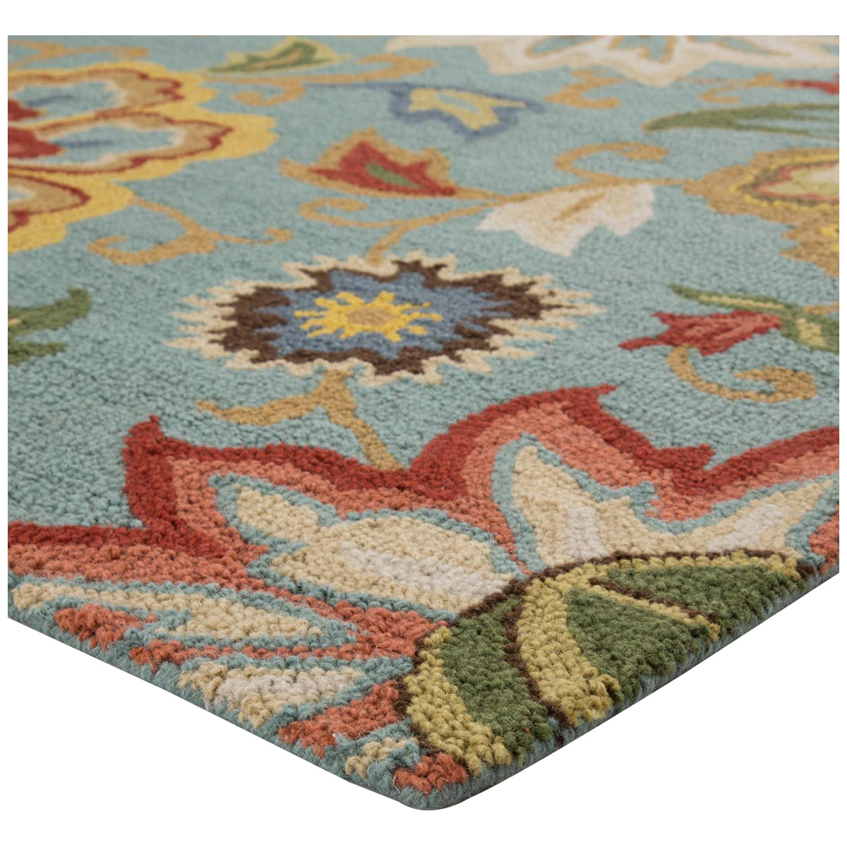 Jaipur Hacienda Zamora Light Turquoise HAC09 Area Rug
