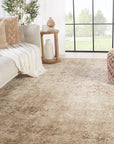 Jaipur Juliette Vanja Medallion Border Beige Taupe JUT03 Rug