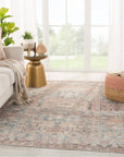 Jaipur Kindred Geonna Medallion Blue Beige KND05 Rug