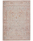 Jaipur Kindred Avin Oriental Floral Blush Cream KND11 Rug