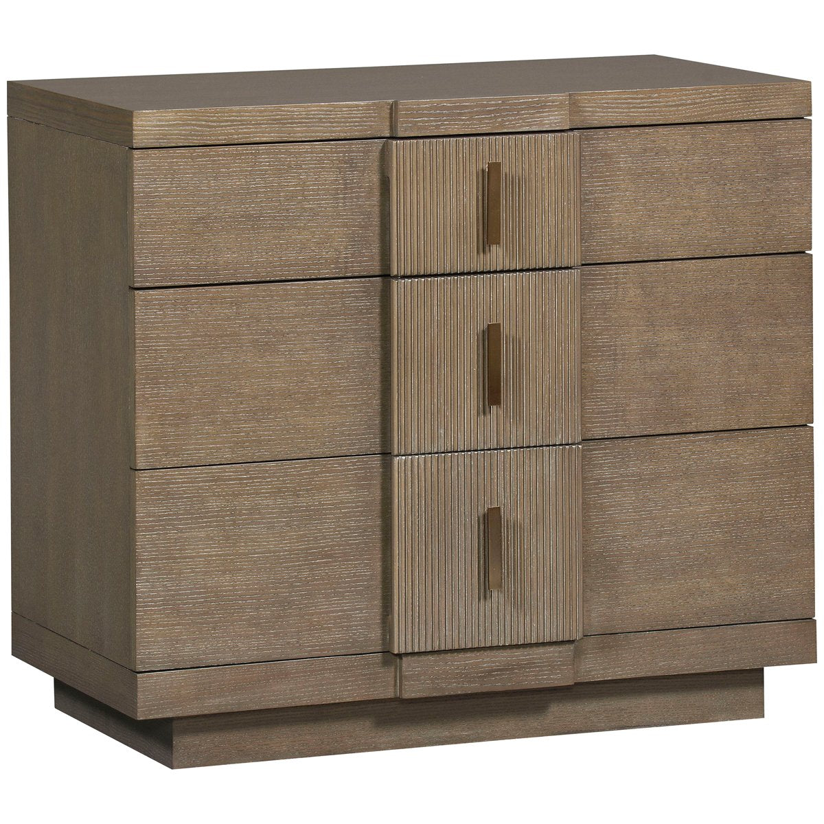Vanguard Furniture Axis 3-Drawer Nightstand