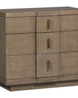 Vanguard Furniture Axis 3-Drawer Nightstand