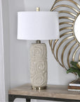 Uttermost Zade Warm Gray Table Lamp