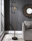 Uttermost Elieser Industrial Floor Lamp