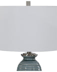 Uttermost Zaila Light Blue Table Lamp